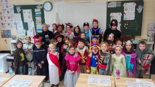 Le carnaval en CP carnaval